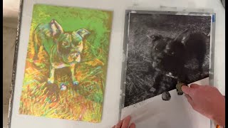 CMYK Subtractive Monotype Printmaking