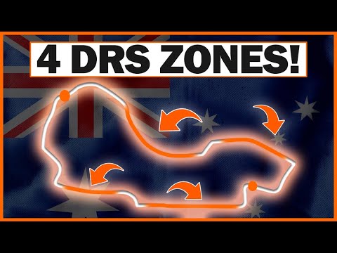 How will 4 DRS zones impact the Australian Grand Prix?