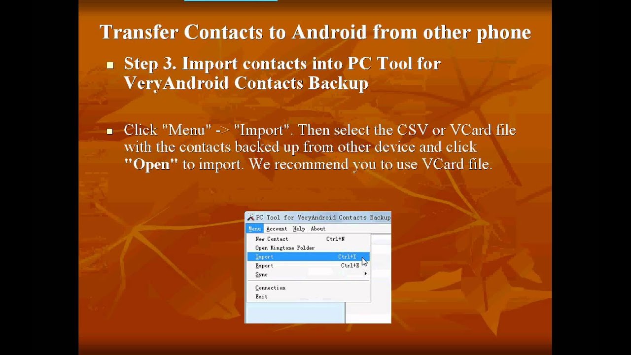 How to transfer blackberry contacts to HTC Android phone