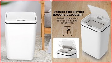 Smart Trash Bin With Motion Sensor SDARISB DR-HW026