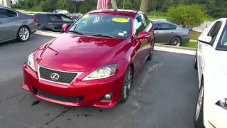 Beaver Toyota St. Augustine Walkaround Video of Beaver Toyota 2012 Lexus IS250 F Sport