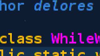 Famous Java Chunk 1, Mod 5: Glance at For() loops (seg 4) Wealth