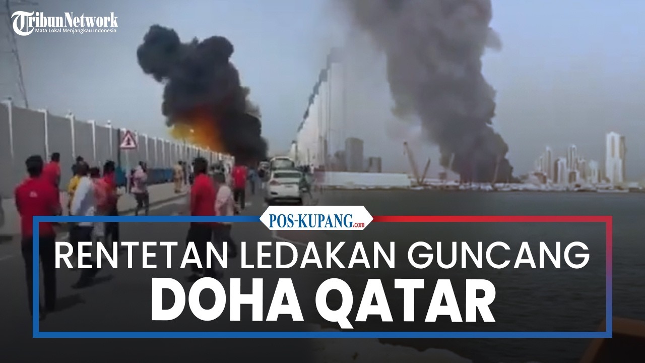 Tangkis Rudal Iran, Rentetan Ledakan Guncang Doha Qatar