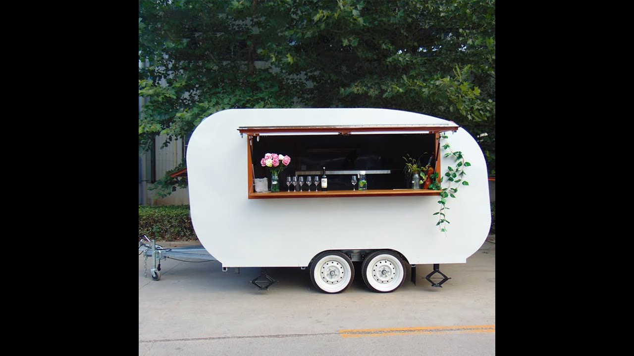 Vintage Good Quality Food Trailers Mobile Kitchen Catering Food Trucks