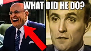 Rudy Giuliani Accidentally Reveals His Crooked Past