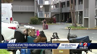 Dozens evicted from Orlando motel amid safety concerns