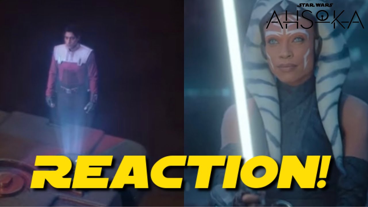 AHSOKA OFFICIAL TEASER TRAILER FIRST LOOK REACTION! | Star Wars Ahsoka ...