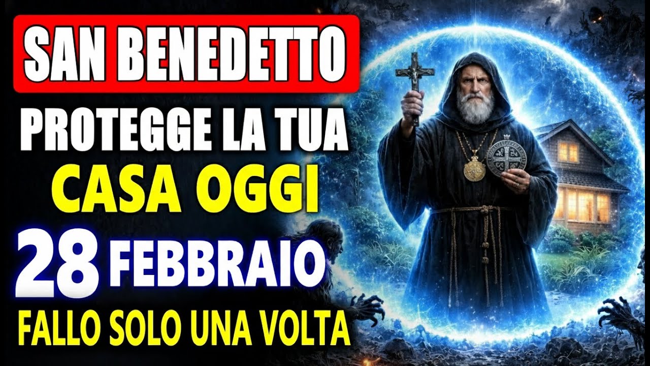 🛑 Nessun male entrerà nella tua casa dopo questa potente preghiera a SAN BENEDETTO