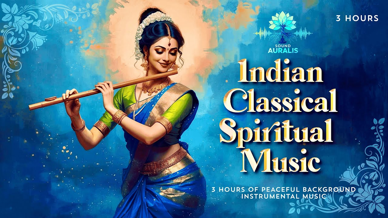 3 Hours Indian Classical Devotional Instrumental Music | Peaceful, Calm Spiritual Healing 5.1 Sound