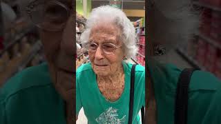 Grocery Shopping with my 102 year old Mom