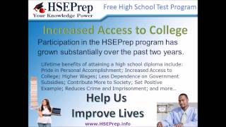 Help Free High School Program - http://HSEPrep.info