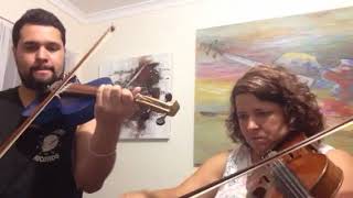Dance of Delight - Freylekh tants from the Klezmer Fiddler - Violin Duet