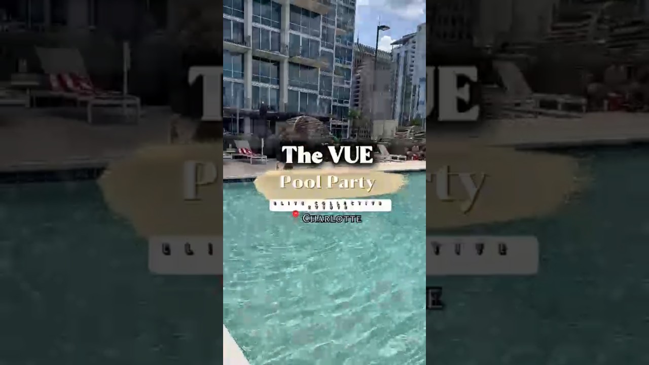POV: You made it to the hottest rooftop pool party in Uptown. Liquid Dreams x The Vue