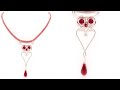 Beads & Wire: Lovely Wire-Wrapped Owl Pendant Necklace Tutorial