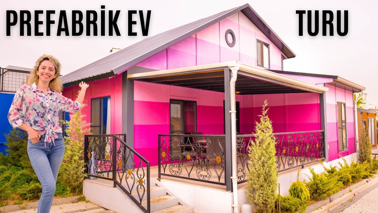 PREFABRİK EV Nasıl Yapılır Modüler Ev Turu ve Prefabrik İnceleme