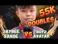 55k doubles jaybee janse vs boy2 avatar 05072024