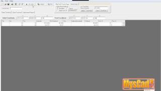MysCad on Traverse Adjustment and C Correction