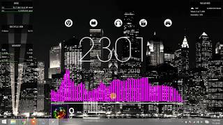 Rainmeter Setup 2018 : City Scape Theme screenshot 4