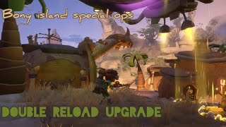Super commando DOUBLE RELOAD upgrade - bony Island special ops - Plants vs Zombies GW2 gameplay