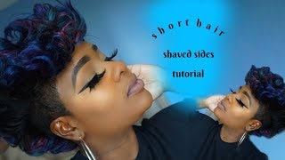 MOHAWK SHORT HAIR SHAVED SIDES