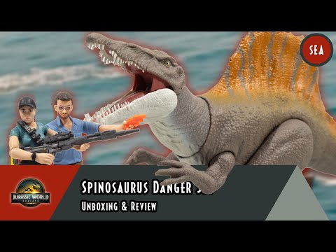 Spinosaurus Danger Set REVIEW | Jurassic World Rebirth | Zora Bennett & Henry Loomis #JurassicWorld