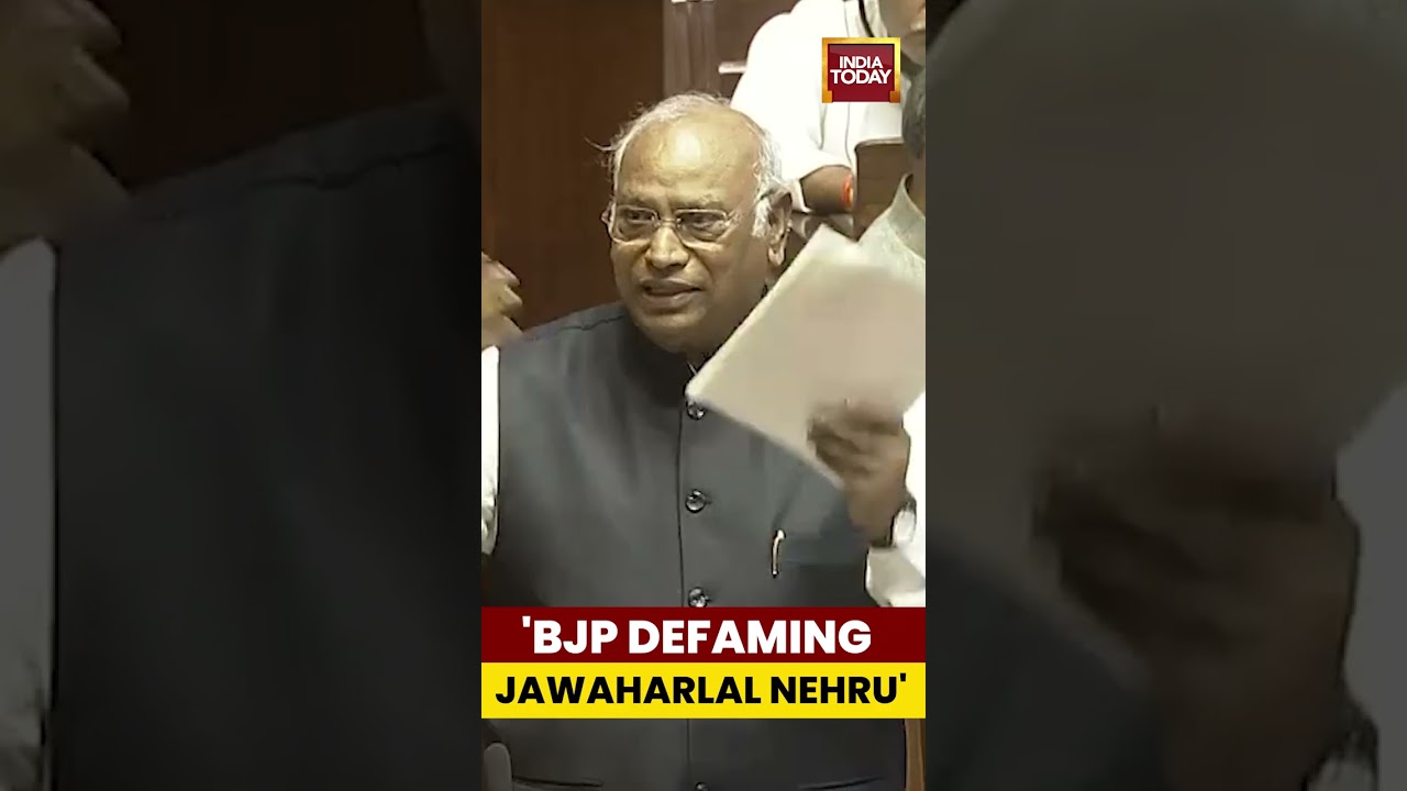 'BJP is Defaming Former PM Jawaharlal Nehru': Mallikarjun Kharge | 