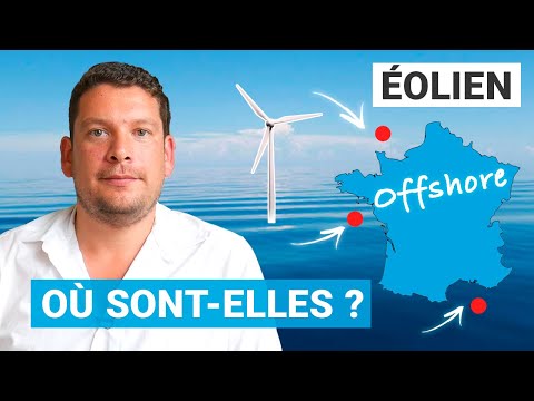 La carte des éoliennes offshore de France !