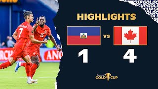Highlights: Haiti 1-4 Canada - Gold Cup 2021