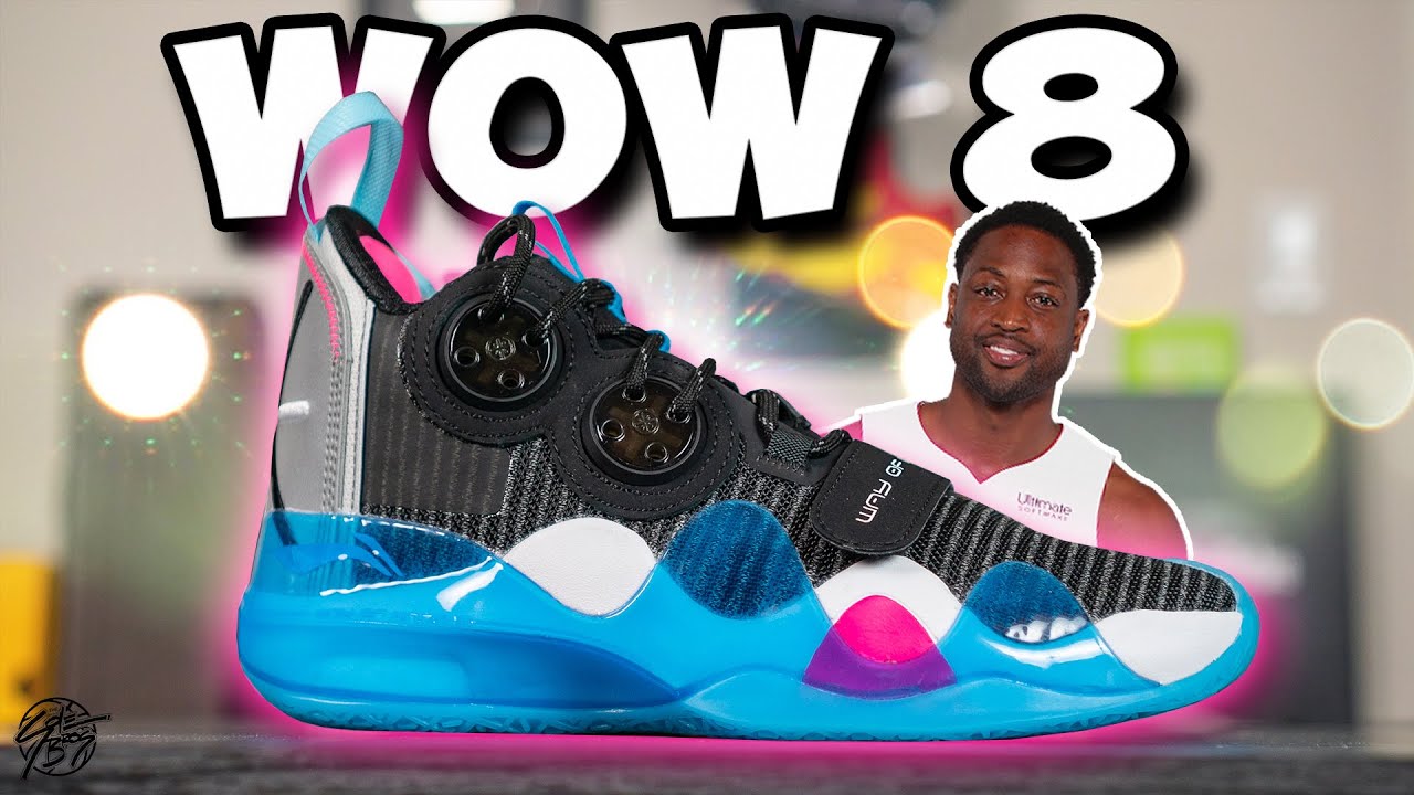 Li-Ning WOW 8 (Way of Wade) Detailed Look + First Impressions! - YouTube