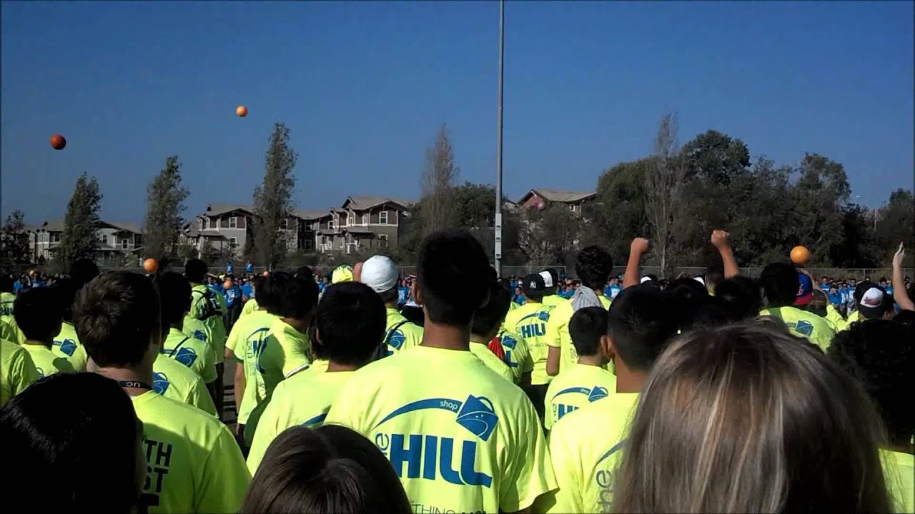 UCI Dodgeball World Record 2012 YouTube
