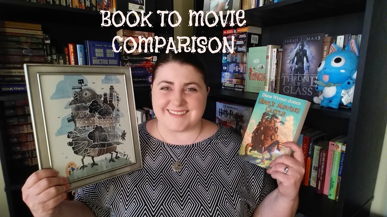 Book to Movie Comparison Howls Moving Castle - YouTube