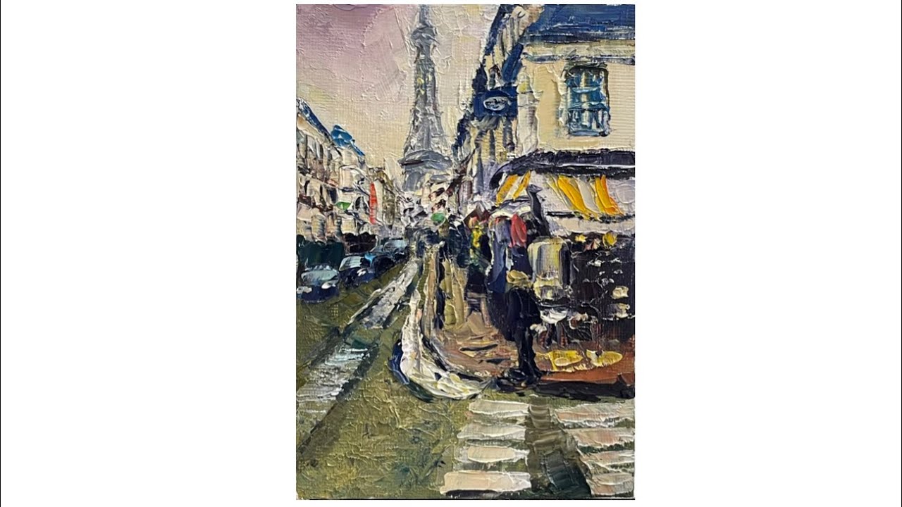 的場錠　パリの風景　油絵　風景画　絵 Amazon.co.jp: C・COX パリの風景 F6号 受注制作 油彩画 油絵 風景画