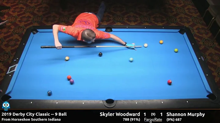 Skyler Woodward vs Shannon Murphy - 9 Ball - 2019 ...