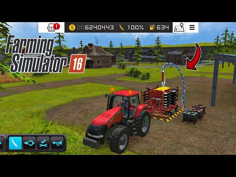 Fs 16 Fs 16 Gameplay How To Fill Seeds On Seeding Machine ! Fs16 Gameplay ...