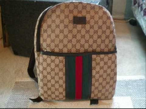 real gucci backpack