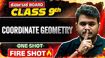 Coordinate Geometry in One Shot | Maths | Class 9th State Board