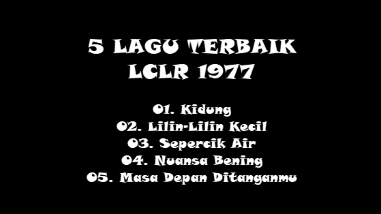 5 LAGU TERBAIK LCLR PRAMBORS