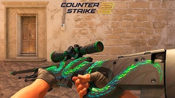 CS2 AWP | Atheris - Skin showcase all floats [4K60FPS]