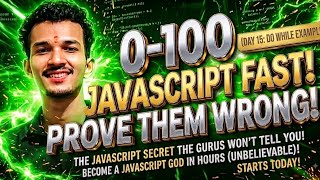 Welcome to Day [15] of the ultimate  Example while JavaScript 0-100 Fast Series! 🚀day 15 do while