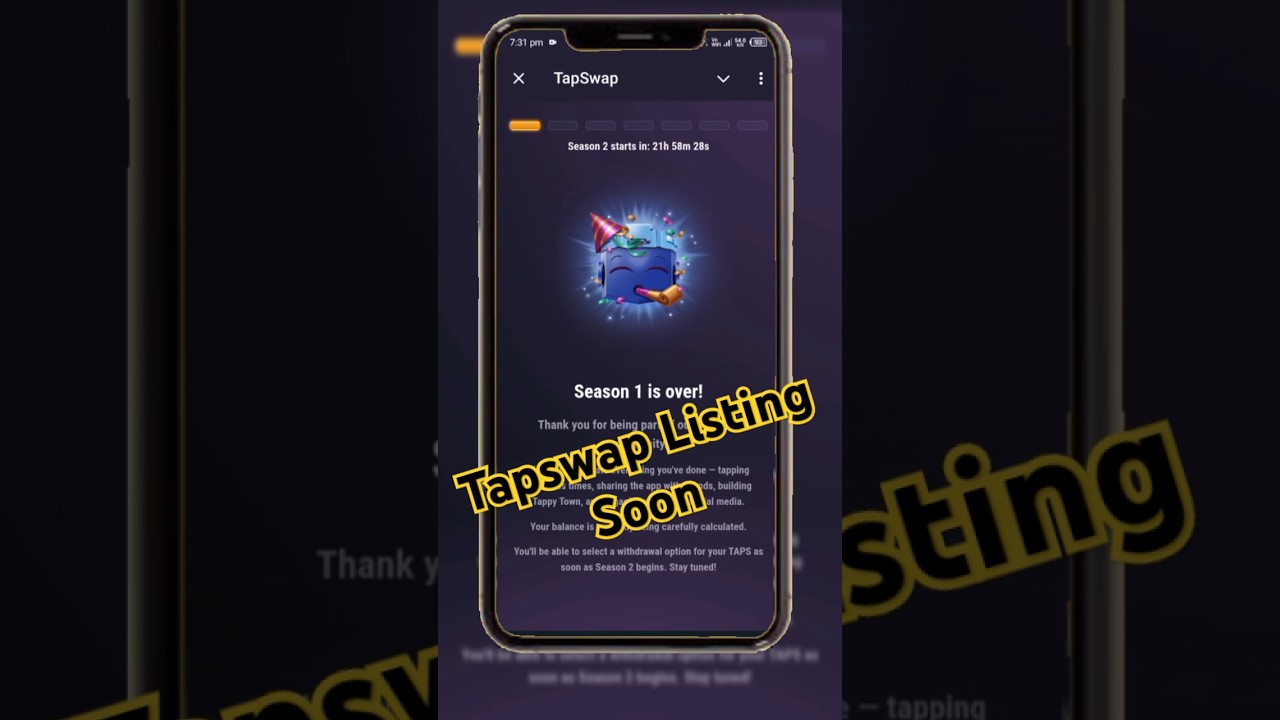 🚨Tapswap Biggest Update| Tapswap Listing soon| airdrop price prediction 🚨
