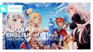 Download lagu Hololive English -Myth- Cover - Take Me Home, Country Roads [Monstercat Remake]