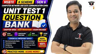 Computer Network and Data Communication | CND | MSBTE | Question Bank | Toshib Tutorials