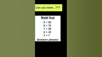 Only Geniuses Can Solve This in 10 Seconds! 🧠✨ #maths #quiz #braintestsolution