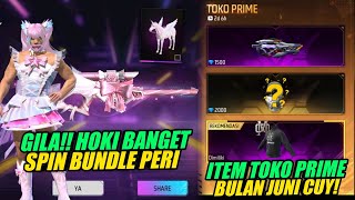 SO LUCKY! 😱 SPINNING FOR THE FAIRY BUNDLE FF   PRIME STORE LEAKS JUNE 2026! - Free Fire