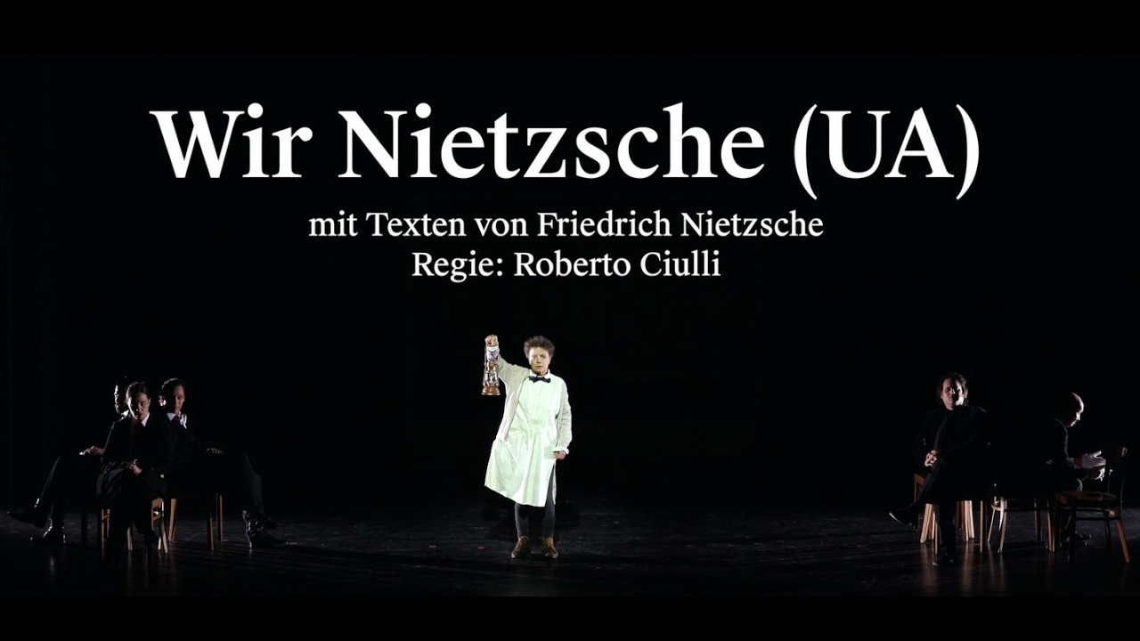 Wir Nietzsche (UA) mit Texten von Friedrich Nietzsche. Regie: Roberto Ciulli