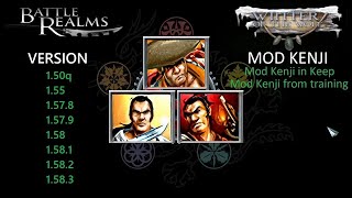How to mod Kenji with Battle Realms Data Editor