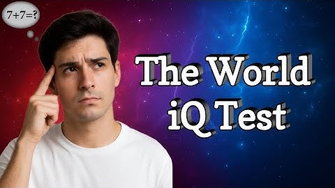 The World Simple Math IQ Test