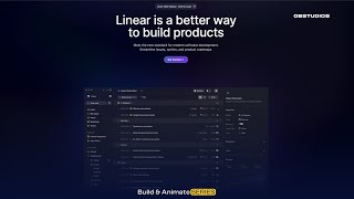 Build Linear.App with Breakdance and Animate with Motion.Page
