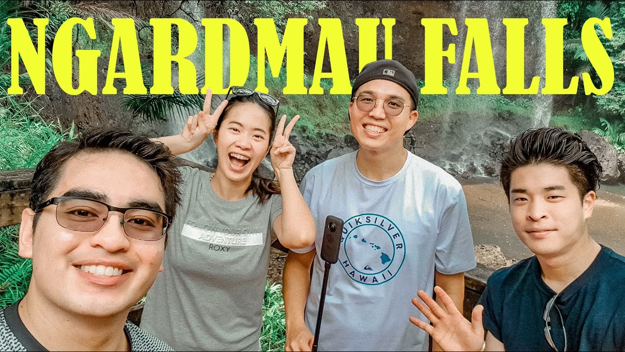 Travel, People, and Daily: Ngardmau Waterfalls Expedition