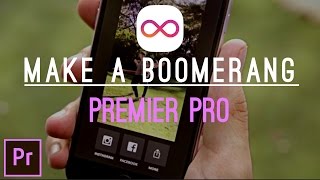 PREMIER PRO TUTORIAL : MEMBUAT VIDEO BOOMERANG screenshot 1
